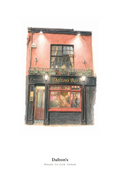 Dalton's — Illustrated Pub Poster