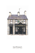 Gus O'Connor's — Illustrated Pub Poster