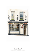 Nancy Blake's — Illustrated Pub Poster