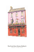 The Front Door (Sonny Molloy's) — Illustrated Pub Poster