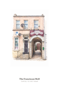 The Franciscan Well — Illustrated Pub Poster