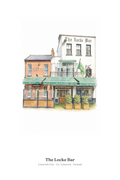 The Locke Bar — Illustrated Pub Poster