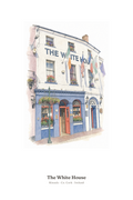 The White House — Illustrated Pub Poster